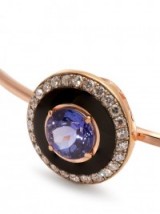 SELIM MOUZANNAR Diamond, tanzanite & pink-gold Mina bracelet