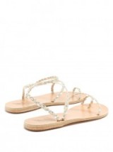 ANCIENT GREEK SANDALS Eleftheria leather sandals | strappy flats | flat summer shoes