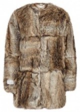 STELLA MCCARTNEY Elina oversized faux fur coat | luxe winter coats