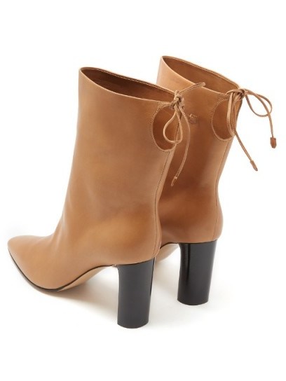 THE ROW Emil leather ankle boots - flipped