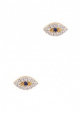 MISSOMA Evil Eye 18kt gold vermeil stud earrings