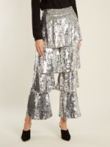 OSMAN Felix sequin-embellished cropped trousers