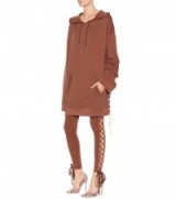 FENTY BY RIHANNA Oversized cotton-jersey hoodie | long length hoodies