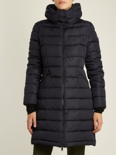 MONCLER Flamette stow-away hood quilted-down coat ~ casual winter coats