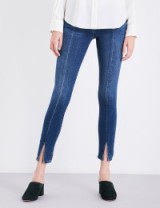 FRAME Le Skinny de Jeanne skinny mid-rise jeans | front slit hem
