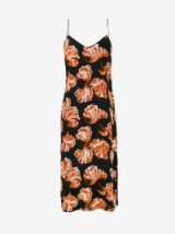 Ganni Geroux Floral Print Slip Dress