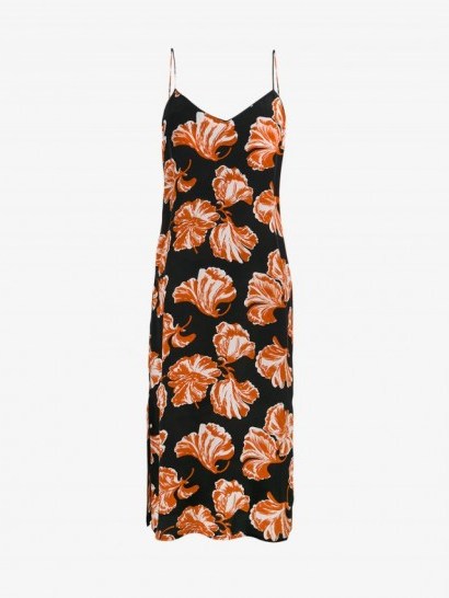 Ganni Geroux Floral Print Slip Dress - flipped