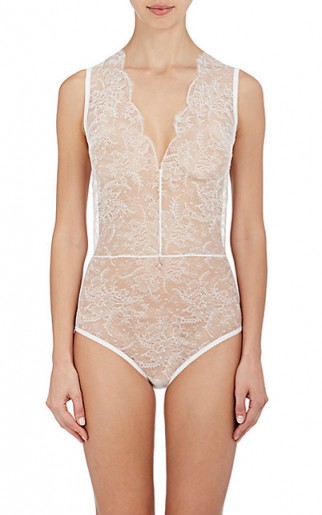 GILDA & PEARL Ava Lace Bodysuit ~ luxe ivory bodysuits