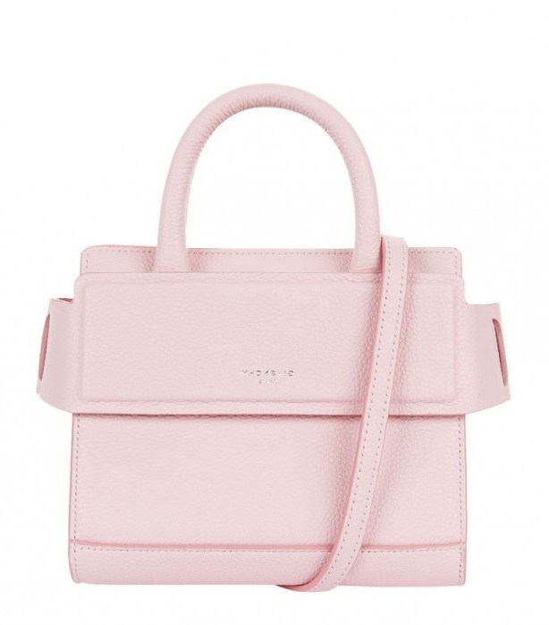 Givenchy Nano Horizon Grain Leather Tote – small pink handbags - flipped