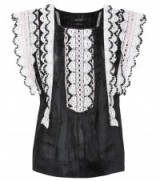 ISABEL MARANT Nandy lace-trimmed top