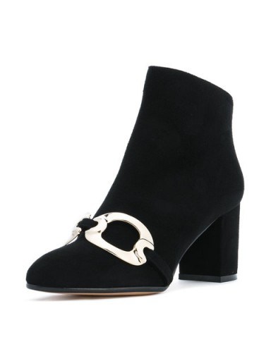 JEAN-MICHEL CAZABAT Georgina suede ankle boots - flipped