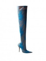 BALENCIAGA Knife lace over-the-knee boots