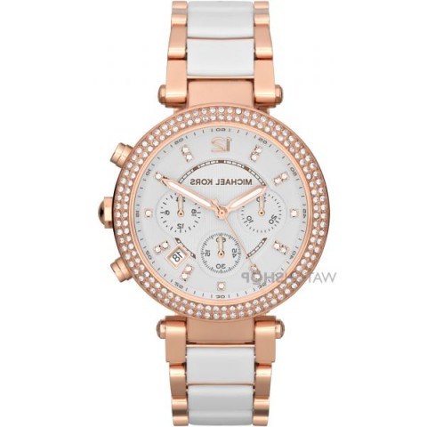 MICHAEL KORS LADIES’ PARKER CHRONOGRAPH WATCH – bling watches - flipped