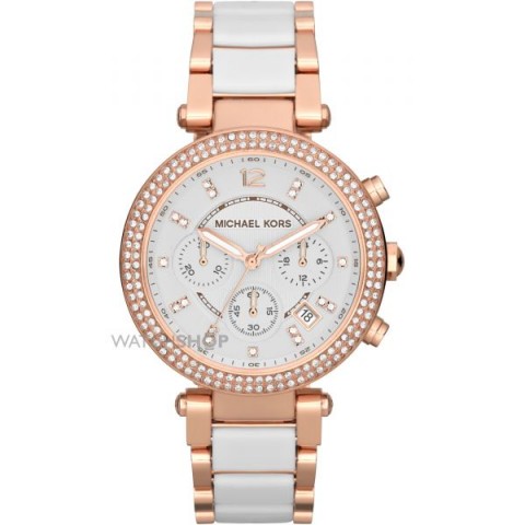 MICHAEL KORS LADIES’ PARKER CHRONOGRAPH WATCH – bling watches