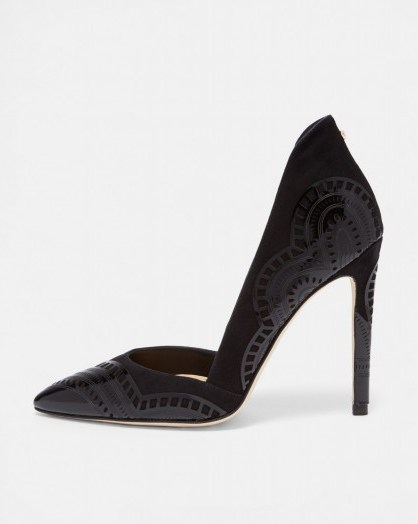 Ted Baker KWISTIN Laser cut leather courts - flipped