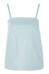 Topshop Leather Camisole Top by Boutique