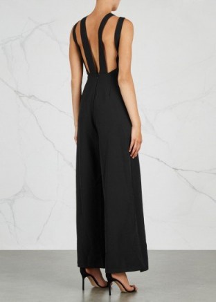 FINDERS KEEPERS Luca black wide-leg jumpsuit | strappy back jumpsuits