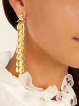 SOPHIA KOKOSALAKI Luna gold-plated earrings ~ statement jewellery