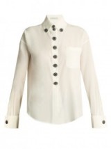 ETRO Luneville button-embellished silk shirt