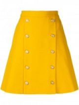 MACGRAW Solar skirt – yellow 70s style A-line skirts