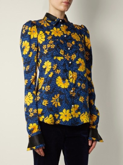 ALTUZARRA Marlowe floral-jacquard blouse - flipped