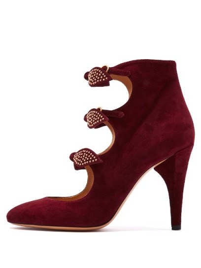 CHLOÉ Mike suede pumps - flipped