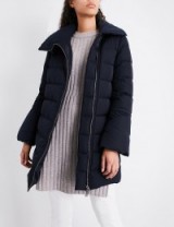 MONCLER Lobelia quilted shell jacket | navy winter coats/jackets