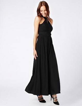 M&S COLLECTION Multiway Maxi Dress / Marks and Spencer dresses - flipped