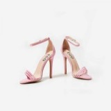 EGO Nevada Barely There Heel In Pink Patent ~ high heels