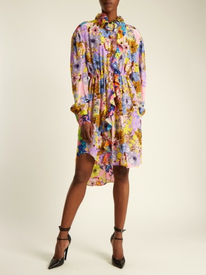 PREEN BY THORNTON BREGAZZI Petula floral-print dress