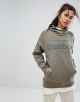Reebok Classics Pullover Hoodie In Grey | sports tops | hoodies