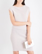 REISS Simone knitted dress