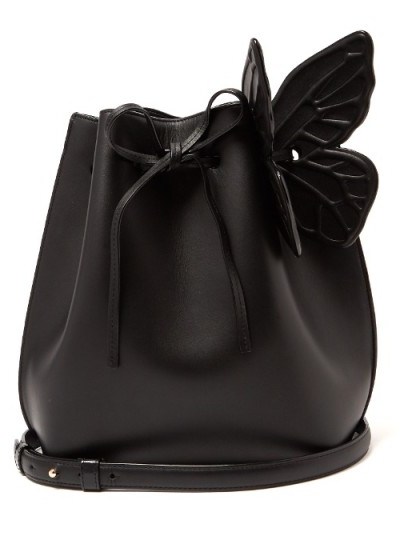 SOPHIA WEBSTER Remi leather bucket bag - flipped
