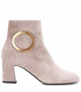ROGER VIVIER Chunky Trompette suede ankle boots