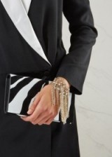 LANVIN Résille Lumière gold tone chainmail bracelet ~ statement jewellery