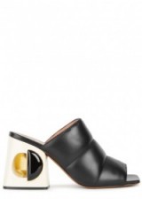 MARNI Sabot quilted leather mules