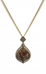 SEVAN BIÇAKÇI Rose & Nightingale Intaglio Pendant Necklace ~ stunningly beautiful pendants ~ dream jewellery