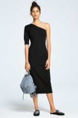 REBECCA MINKOFF SHOSHONE DRESS | LBD | chic one shoulder dresses | casual style