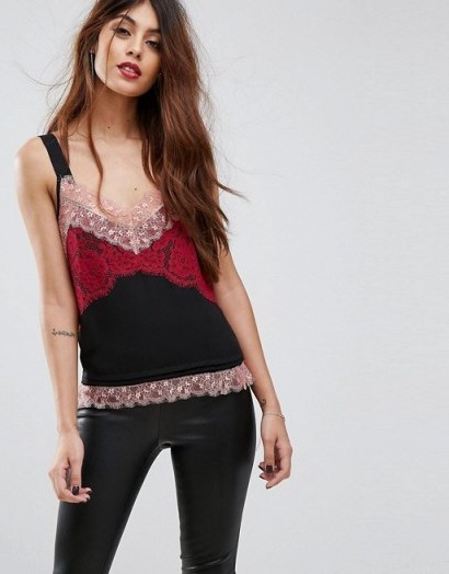 Sisley Lace Cami Top - flipped