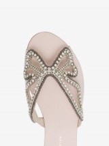 Sophia Webster Madame Butterfly Crystal Sandals ~ embellished flats