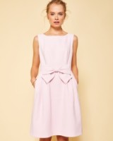 Ted Baker YVAINE Statement bow dress – pink party dresses