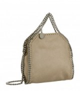 Stella McCartney Micro Falabella Shaggy Deer Tote ~ small faux leather crossbody bags