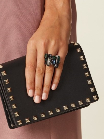 LANVIN Stone-embellished ring | statement rings/jewellery - flipped