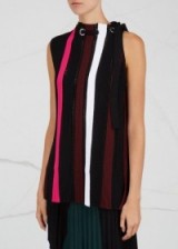 PROENZA SCHOULER Striped stretch-knit top