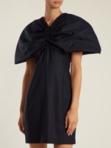 JACQUEMUS Structured-sleeve wool mini dress