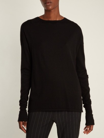 BARRIE Thistle cashmere sweater