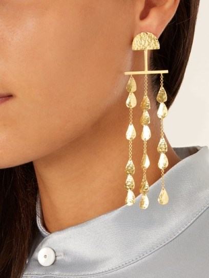 SOPHIA KOKOSALAKI Twilight gold-plated earrings ~ chic statement jewellery - flipped