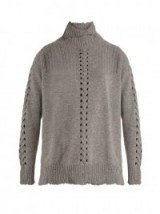 BARRIE Twisted Tales high-neck cashmere sweater