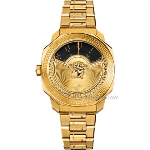 VERSACE UNISEX DYLOS WATCH – gold watches - flipped
