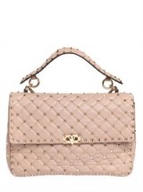 VALENTINO LARGE SPIKE QUILTED LEATHER BAG – luxe handbags